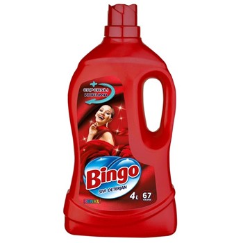 Sıvı Çamaşır Deterjanı Bingo 4 lt