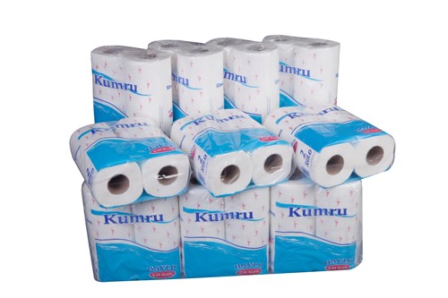 Kumru Çift Katlı Rulo Havlu