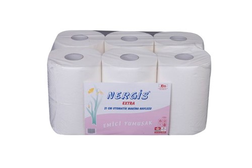 Nergis 21cm Otomatik Makina Havlu
