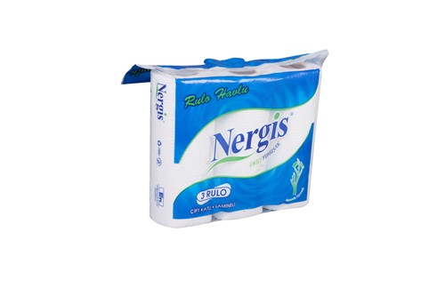 Nergis Çift Katlı Lamineli Rulo Havlu