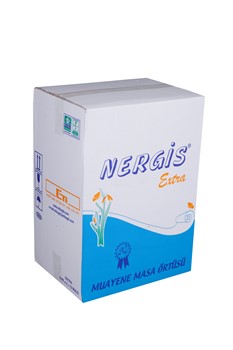 Nergis Çift Katlı Extra Muayene Masa Örtüsü